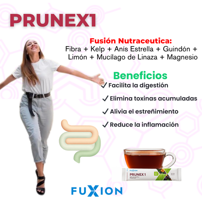 PRUNEX te hace sentir liviano otra vez